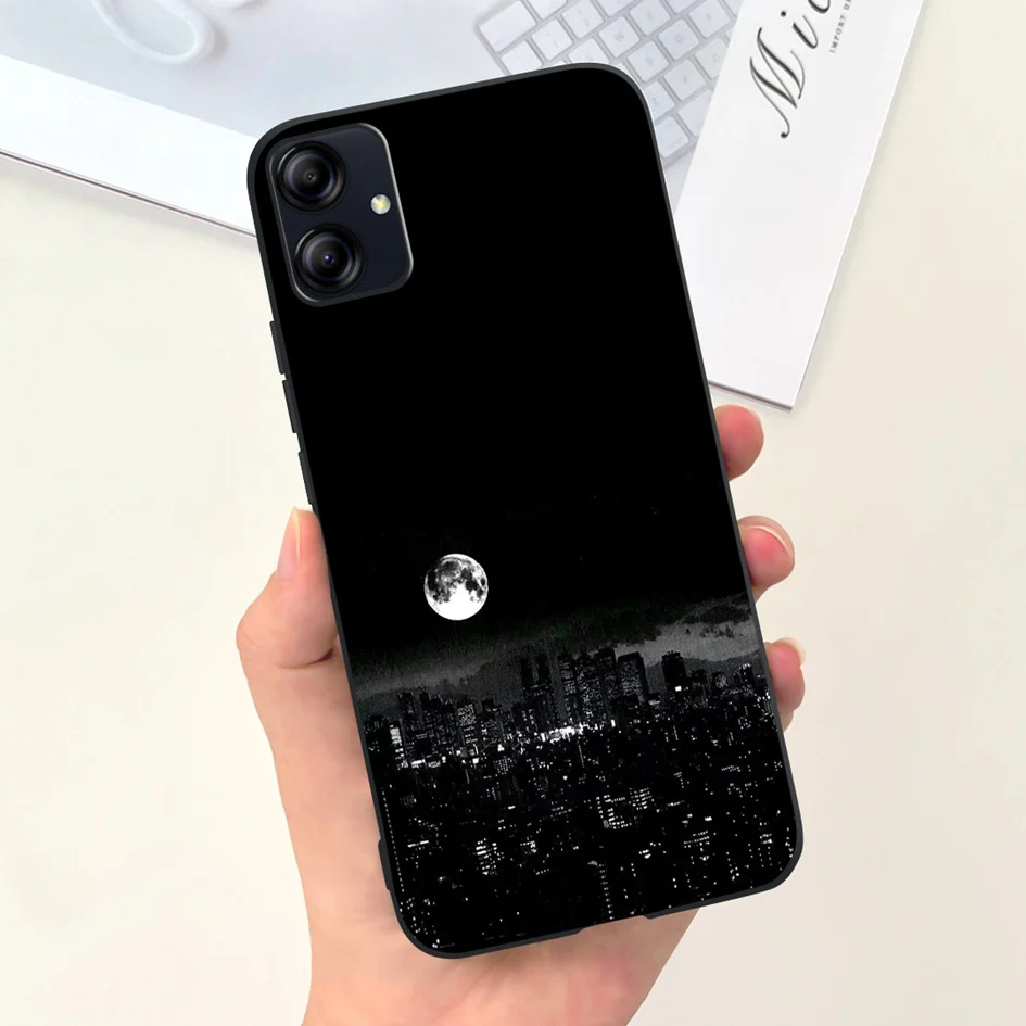 لسامسونج غالاكسي M04 حالة SM-M045F شعبية زهرة فراشة لينة سيليكون فوندا جراب هاتف لسامسونج A04e SM-A042F F04 كوكه