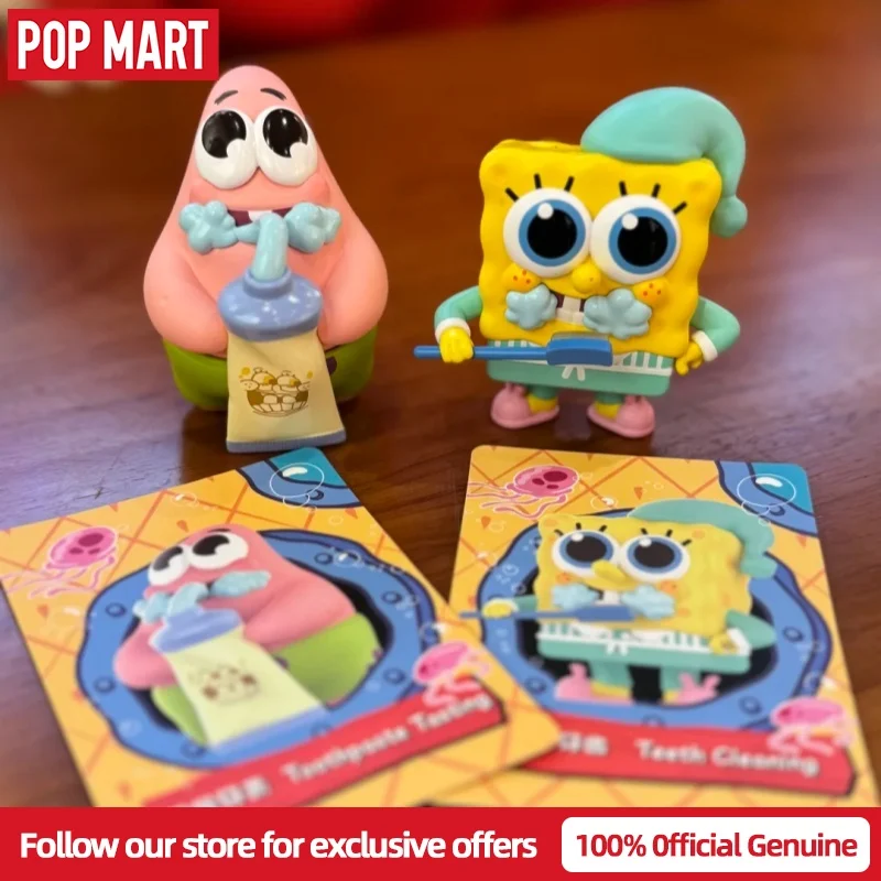 Genuine POPMART SpongeBob SquarePants Best Friends Series Blind