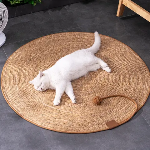 고양이 Scratcher 등나무 매트 보드 고양이 스크래치 손톱을 선명하게하기 스크레이퍼 고양이 나무 고양이 긁는 포스트 소파 매트 가구 수호자