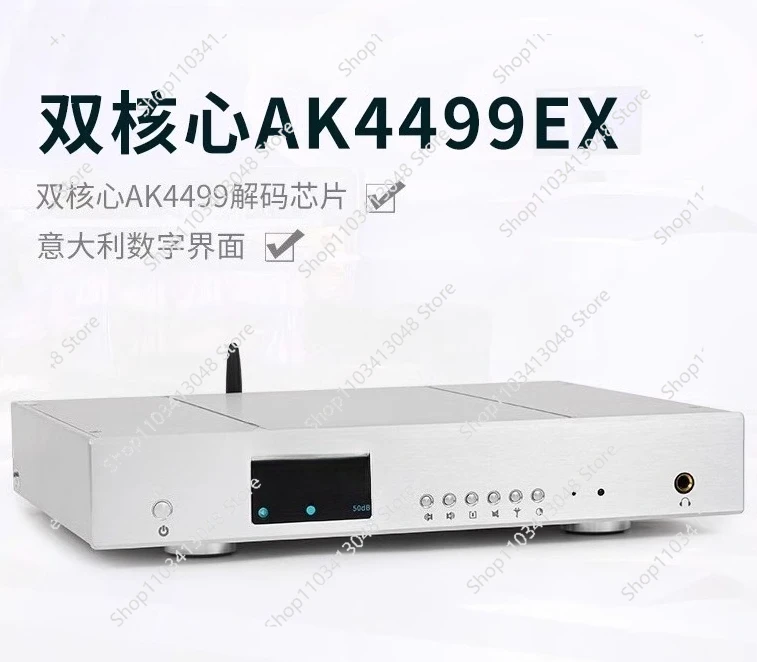 

Dual core AK4499EX fully balanced decoder HIFI fever