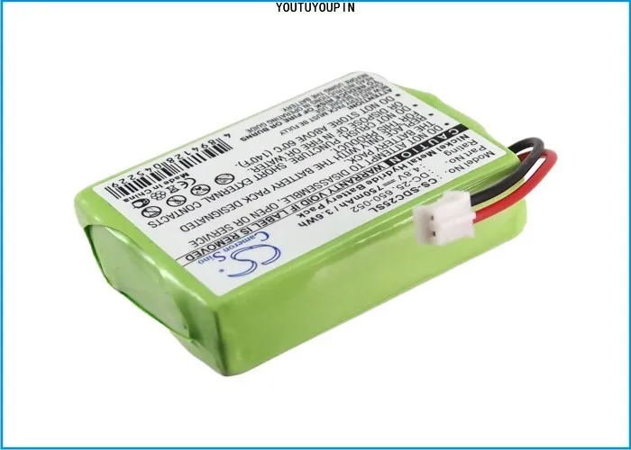 Dog Collar Battery For KINETIC MH750PF64HC SportDog 650-052  DC-25 Houndhunter SR200-I Sporthunter 1200 SR200-I 1800 SR200-IM