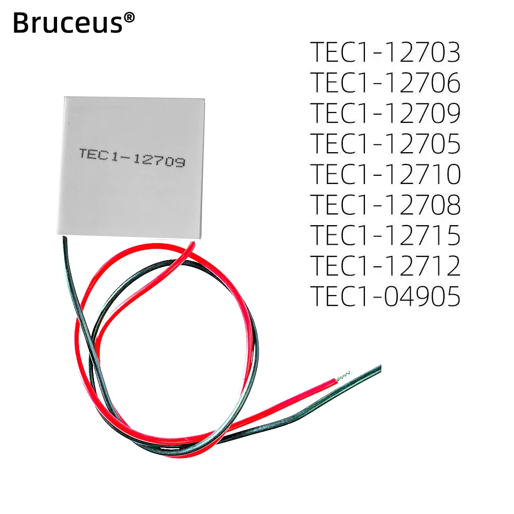 40*40mm Heatsink Thermoelectric Cooler Peltier Plate Module TEC1-12706 12705 12703 12708 12709 12710 12715 12712 12704