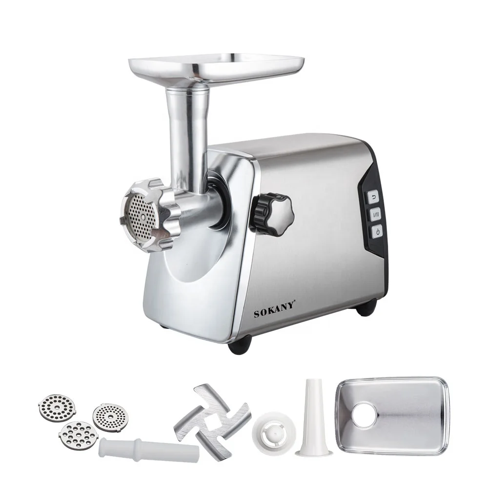 SONAY 06006  stainless steel blender electric food meat Factory 3800W   Electric Meat Grinder Mincer and Juicer