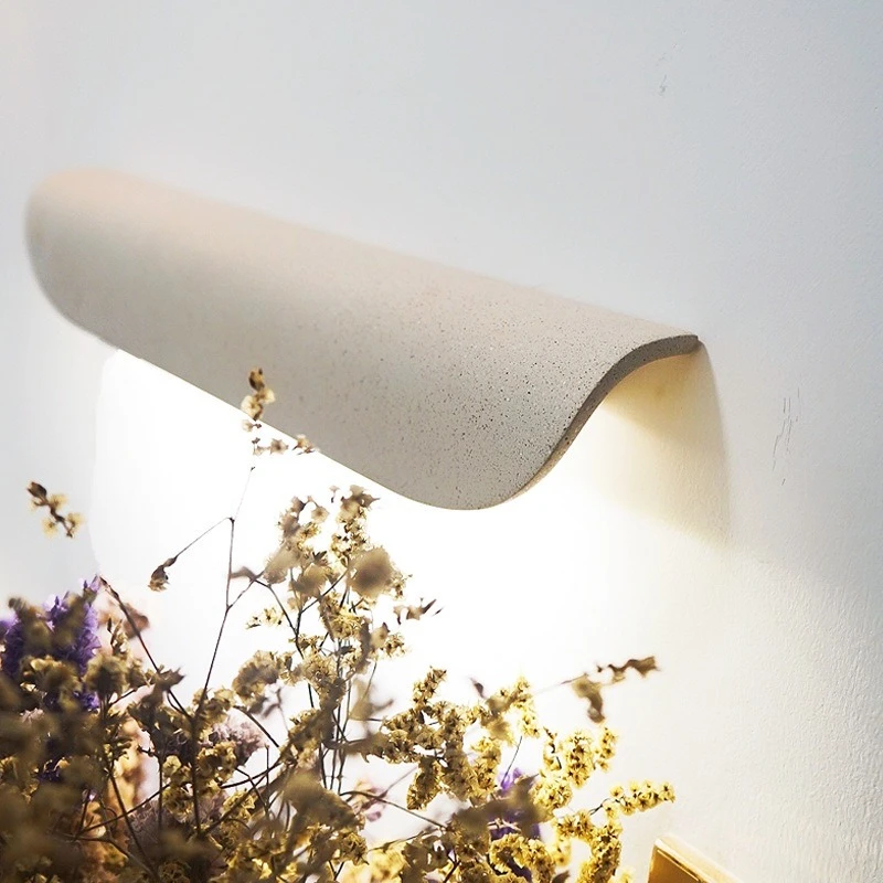 

IP65 Waterproof LED Wall Lamp Cement Grey Wall Lamp Garden Corridor Homestay LED Wall Lights Aisle Industrial Atmosphere Sconces