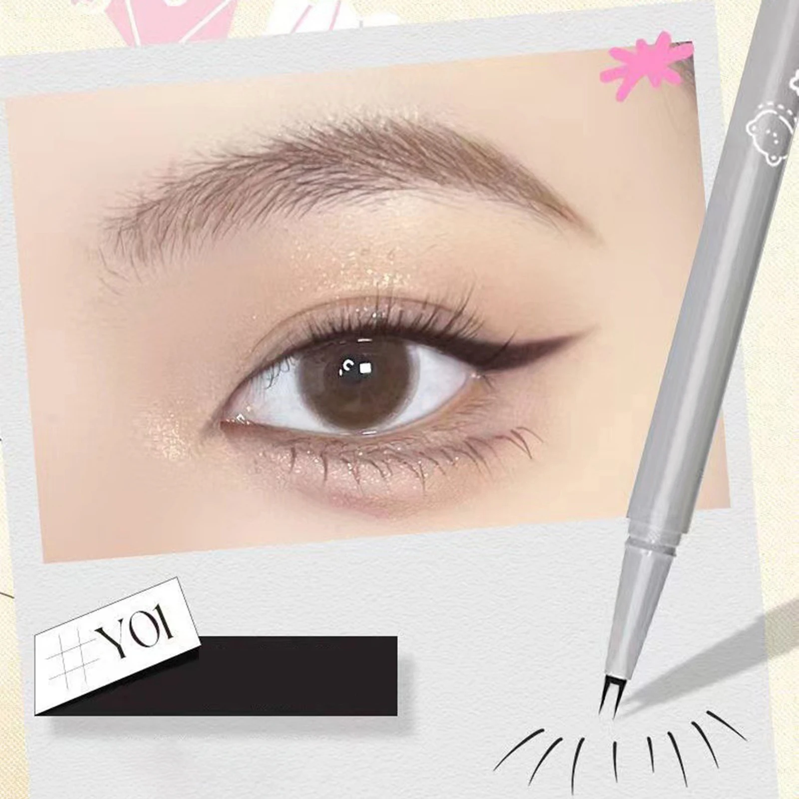 Nuova penna per Eyeliner liquido a prova di sudore caldo impermeabile Eyeliner liquido regalo per il trucco per la fidanzata amici femminili moglie