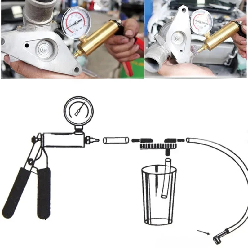 Manual Air Pump, Vacuum Pump, Automotive Suction Gun, Dual-purpose Brake Oil Pump, Vacuum Suction Gun