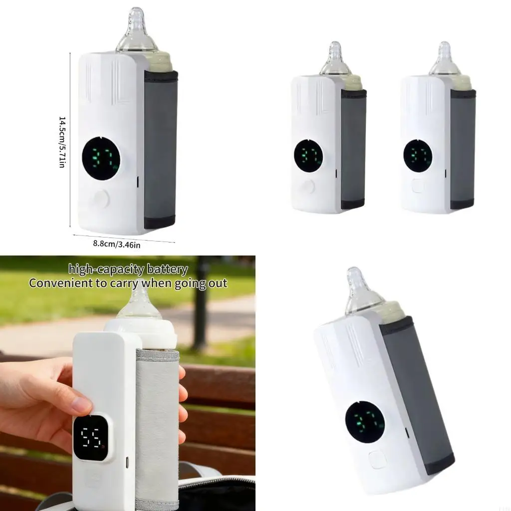 

Convenient Portable Bottle Heater Heating Sleeve With Adjustable Temperature Setting For Newborns F19F