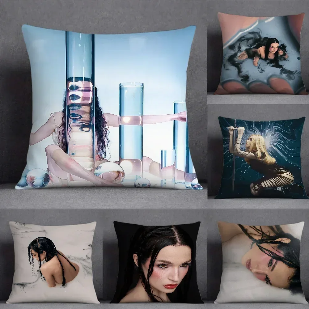 Singer Poppy Empty Hands Hot Album Cushion Cover Square Double-Sided Printing Sofa Cushion Cover Pillowcase Bedroom Bedside