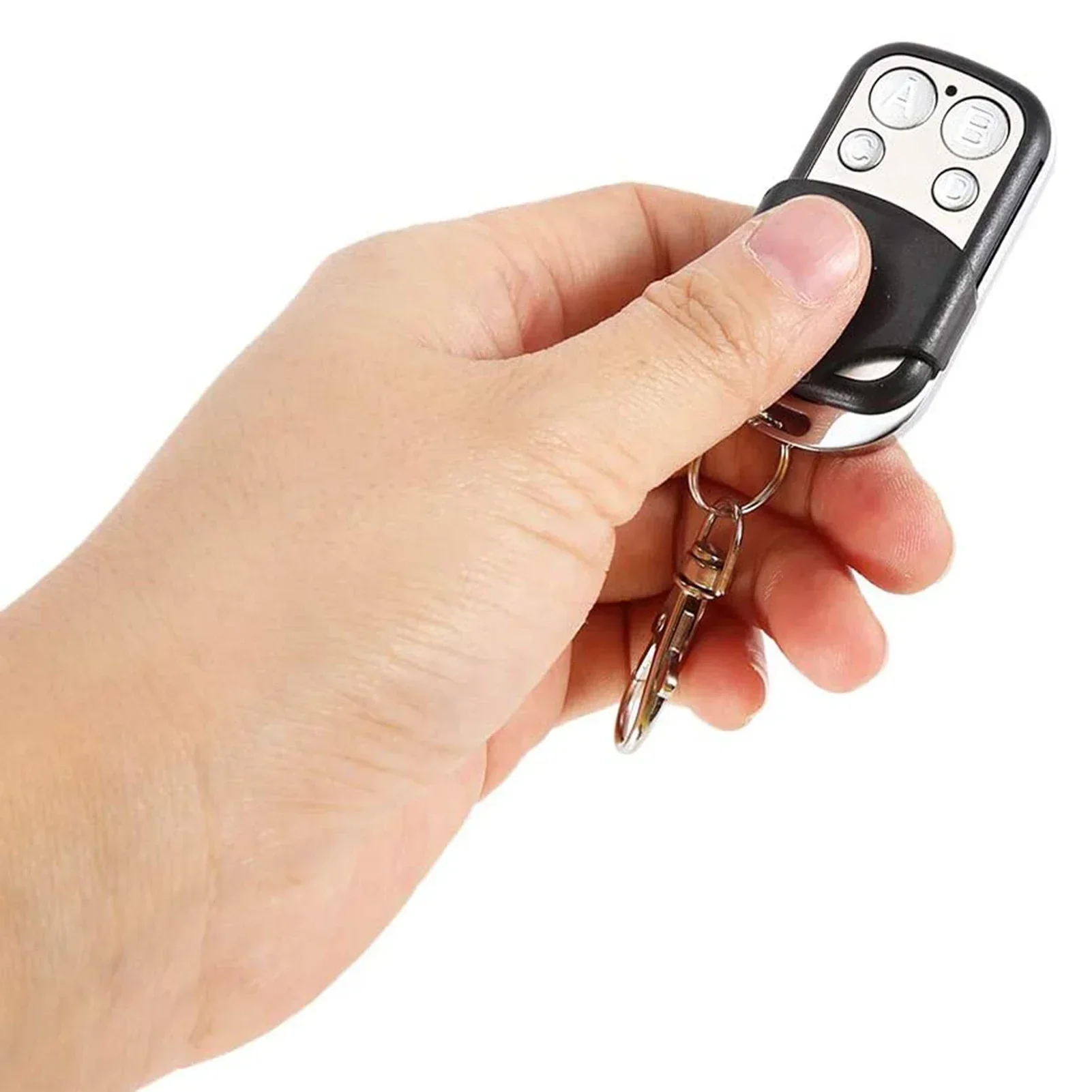 10Pcs 433MHz Electric Cloning Universal Gate Garage Door Opener Remote Control FobsReplacement Key Fob Controller