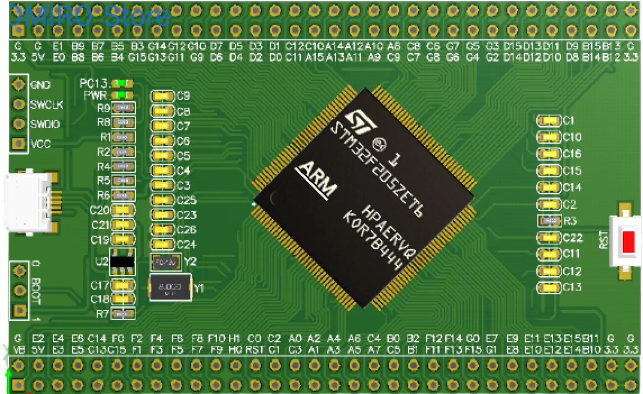 Carte d'apprentissage de grande capacité F205, nouveau système Minimum de développement Zet6