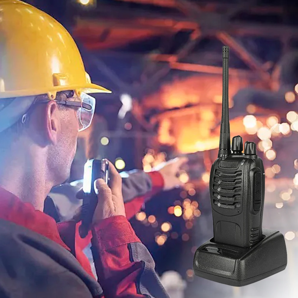 2 قطعة BF-888S لاسلكي لاسلكي تخاطب مع سماعات المحمولة المحمولة اسلكية تخاطب هام اتجاهين راديو UHF 400-470 ميجا هرتز للصيد