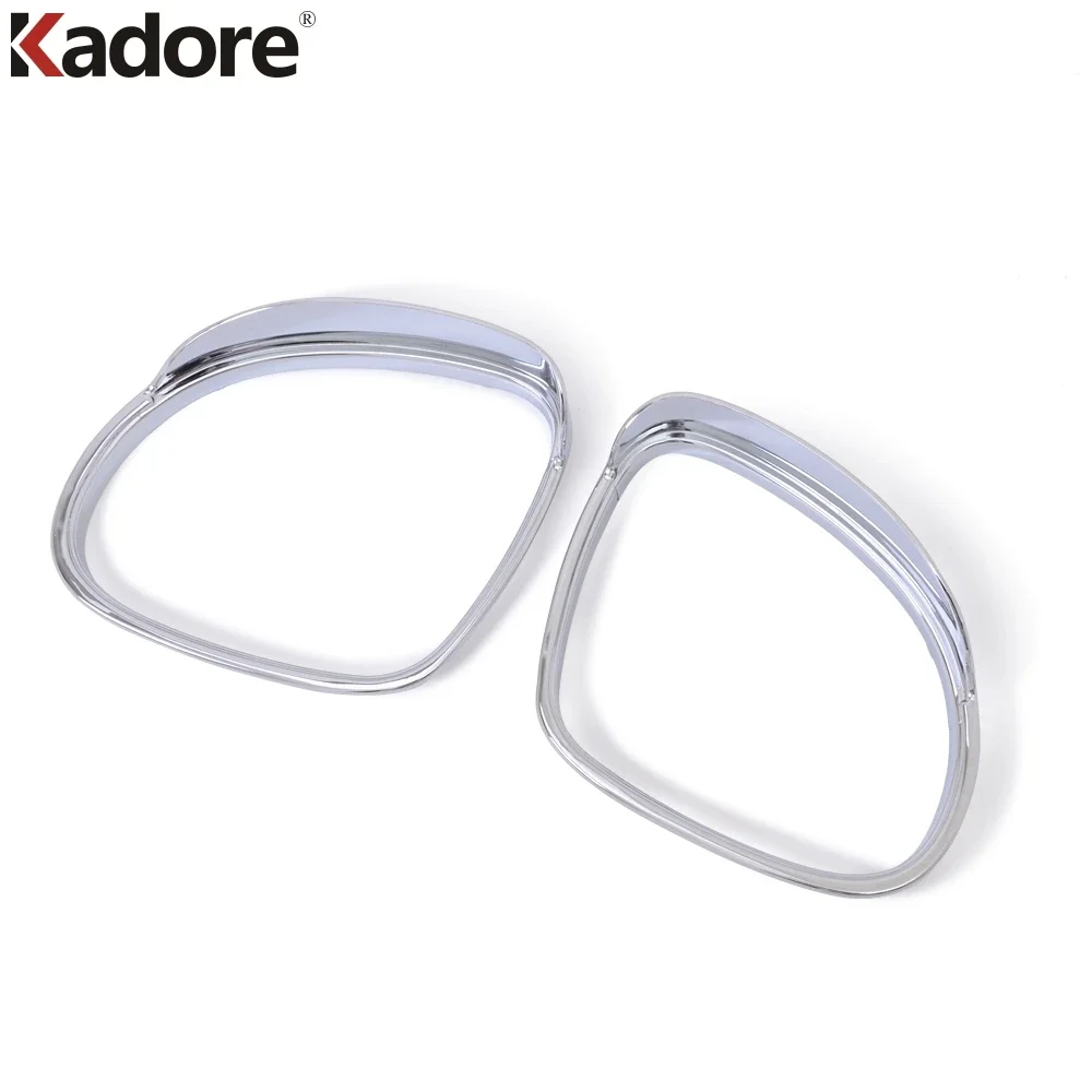 For Volkswagen Tiguan 2009-2016 /USA Model 2009-2017 Sun Rain Guard Shield Deflector Trim Side Door Mirror Cover Decoration