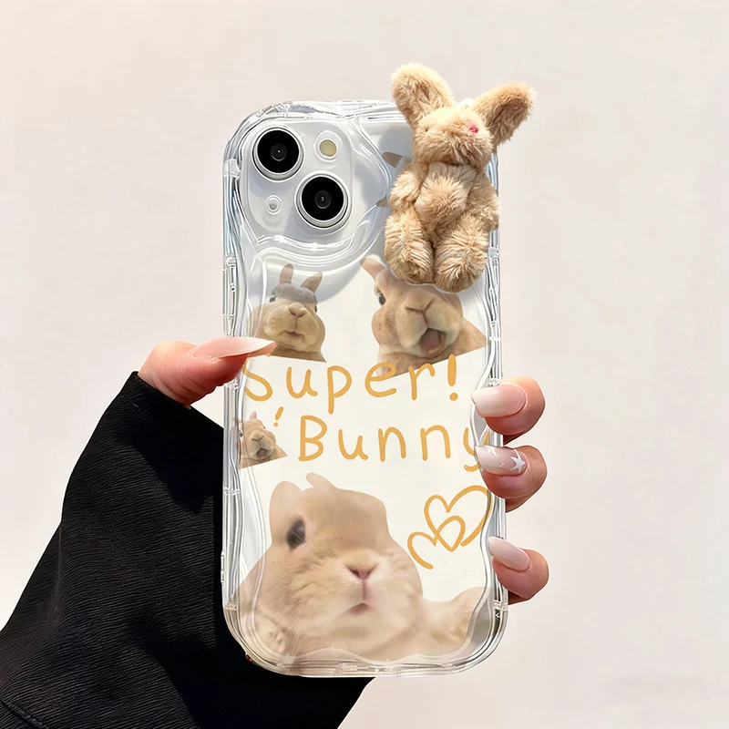 3D Cute Rabbit Case… - image