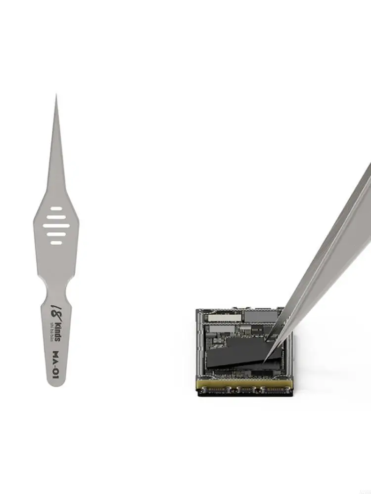 

Large Accurate Pincers For Handling Small Parts Steel Construction Narrow End Mobile Device Repair Lab Various Applications A2BB