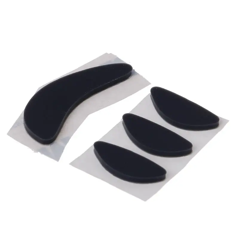 

1 Pack Mouse Feet Pads Glide Skates for M570 Wireless Mouse Sticker Rounded Curved Edges Black