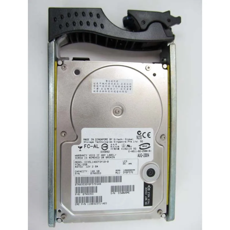 

100% новый в коробке 1 год гарантии CX300 CX500 146G 10K 005048255 118032371-A03 требуется больше фото под углом, пожалуйста, свяжитесь со мной