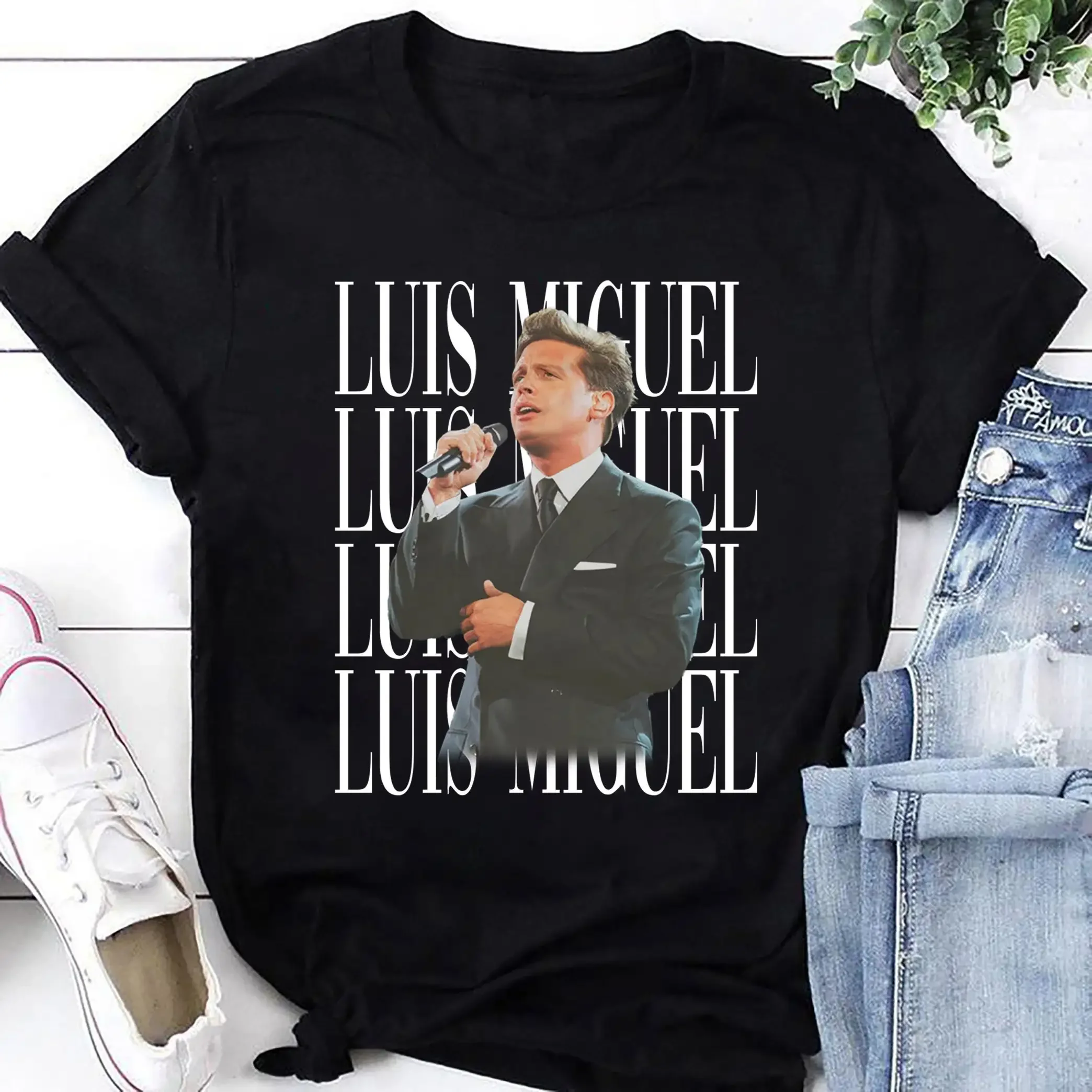 Luis Miguel T Shirt Tour 2024 Merch Fan GifT 90s Vintage