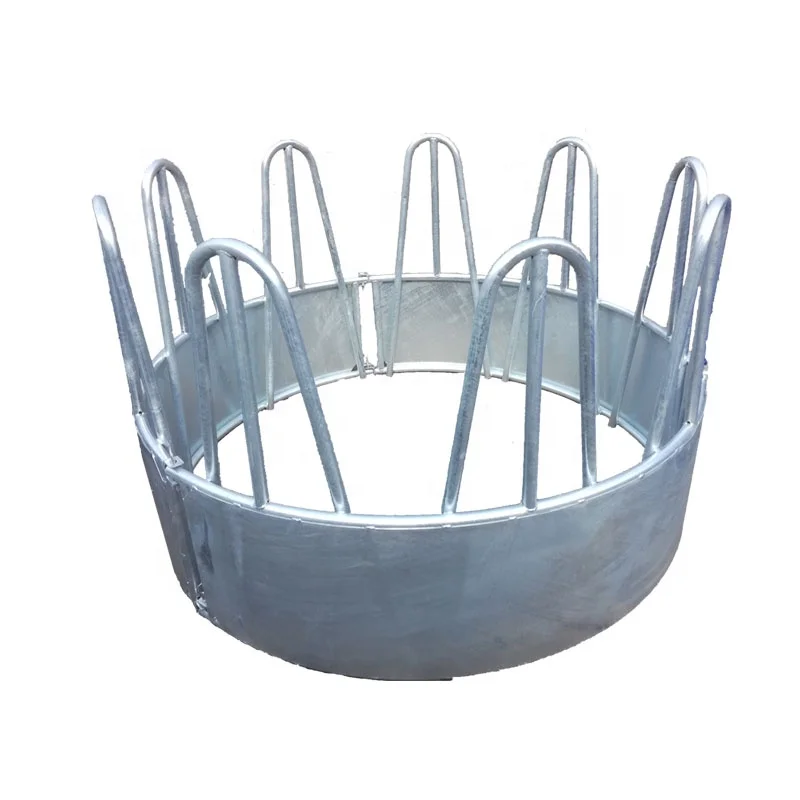 Diameter 2350mm Galvanized Farm Equipment Steel Hay Bale Animal Feeder