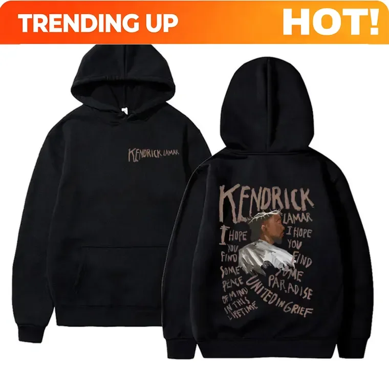 Customization Rapper Kendrick Lamar Mr. Morale & The Big Steppers Graphic Pullover Male Casual Oversized Hoodie Men Hip Hop Hood