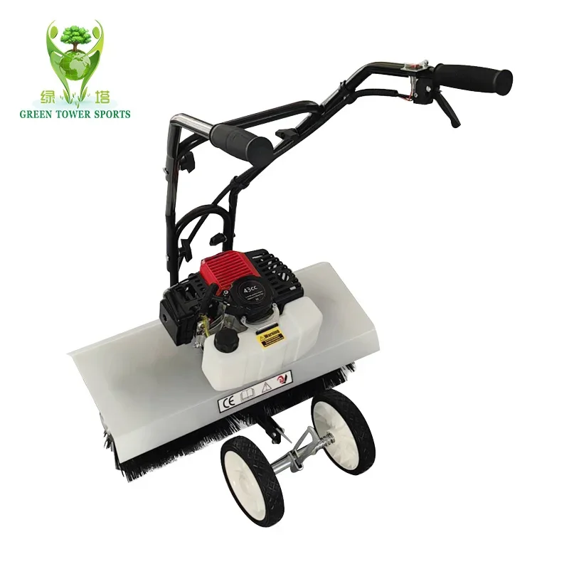 Electric Hand Push Sweeping Road Walk Behind Floor Sweeper Street Cleaning Manual Sweeper