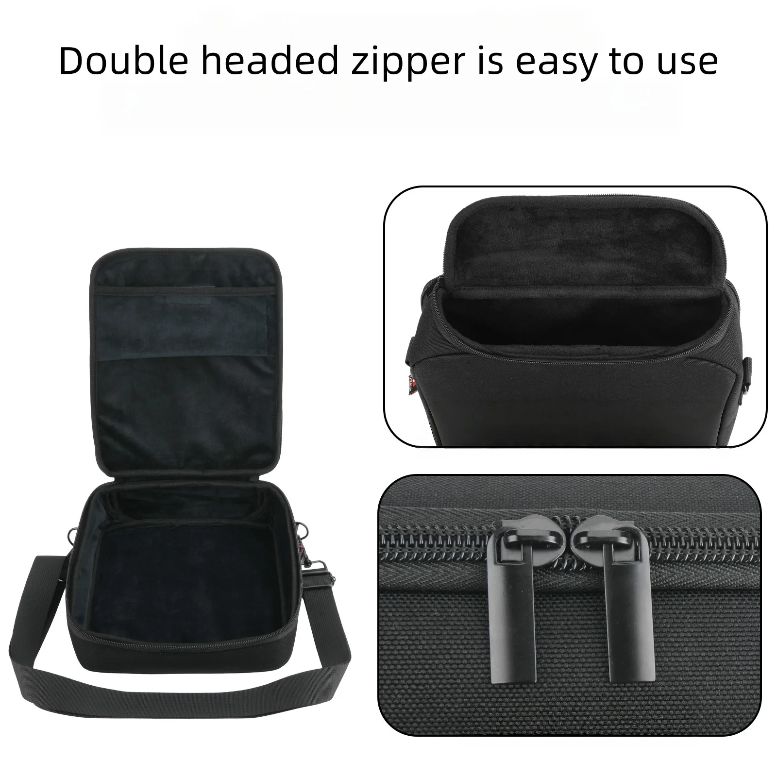 Portable Storage Bag for Akai Professional MPC Sample Sampler Hard Case with Adjustable Shoulder Strap Black Travel Carry Bag​