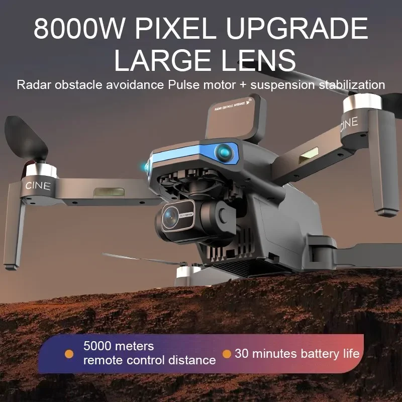 AE3 Pro Max 6K HD Image 5G Signal Surround Flght Optical Flow Mode Waypoin Flight 360° Obstacle Avoidance High End Drone