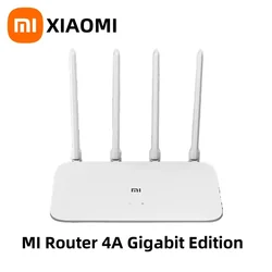 Xiaomi Mi router 4A gigabit version AC1200 2.4GHz 5GHz WiFi 1167Mbps repeater 128MB DDR3 high gain 4 antennas Network Extender