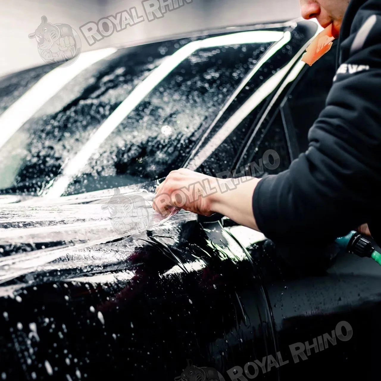 152/50CM*3M Glossy Transparent 8.5Mil Really TPU Hydrophobic Car bumper Protection Body Paint Film PPF Self Healing Anti Scratch