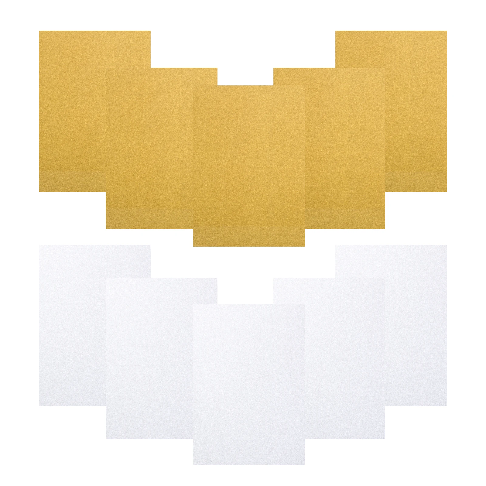 

10 Sheets Glitter Paper A4 Size DIY Craft Super Cardstock Heavyweight Sparkling Christmas Decoration One Sided White Back