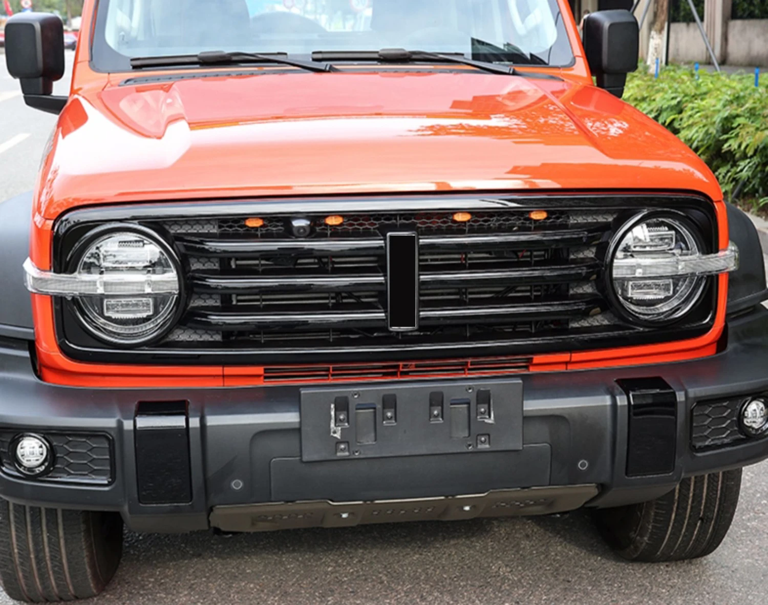 LHD! RHD! For GWM WEY Tank 300 Tank300 2020 2021 2022 2023 2024 Car Accessories ABS Plastic Front Head Light Lamp Cover 2pcs
