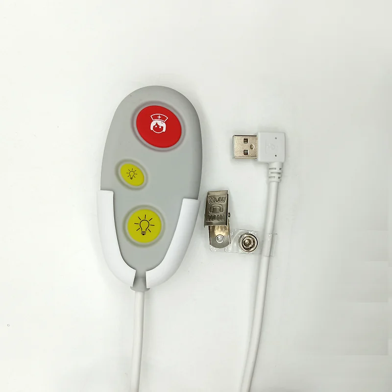 Nurse Call Kabel Usb Lijn Verpleegkundige Oproep Apparaat Noodoproep Kabel Met Drukknop