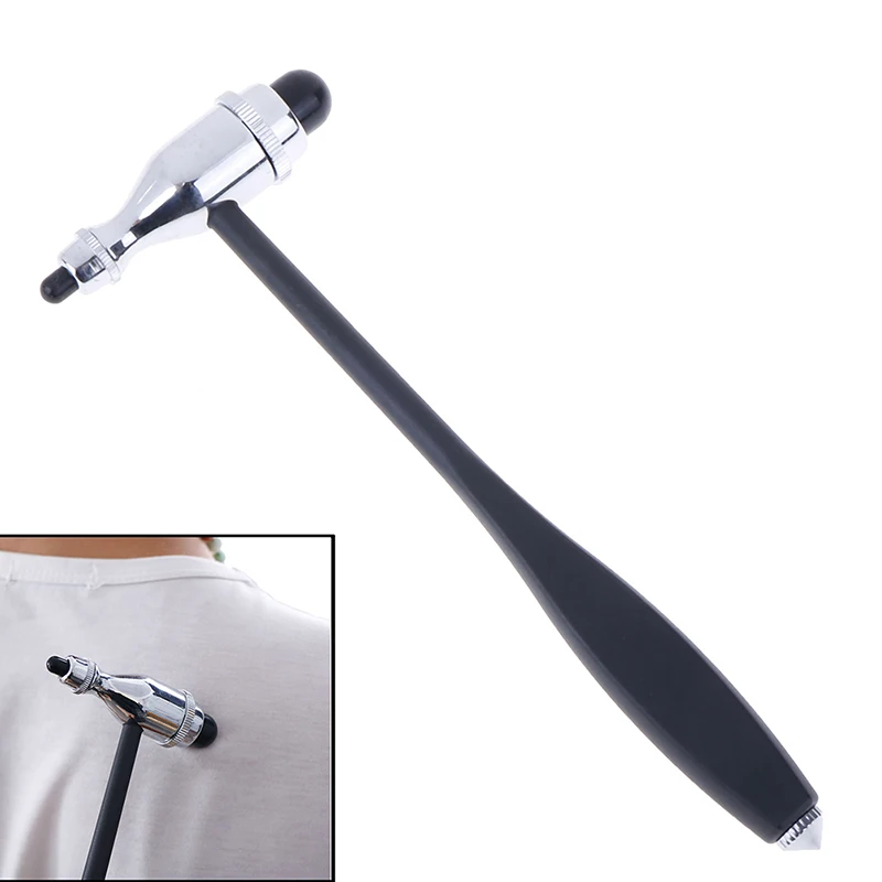 Multifunctional Neurological Buck Hammer Percussor Diagnostic Reflex Percussion Dual Head Percussion Hammer Medical Tool Kit