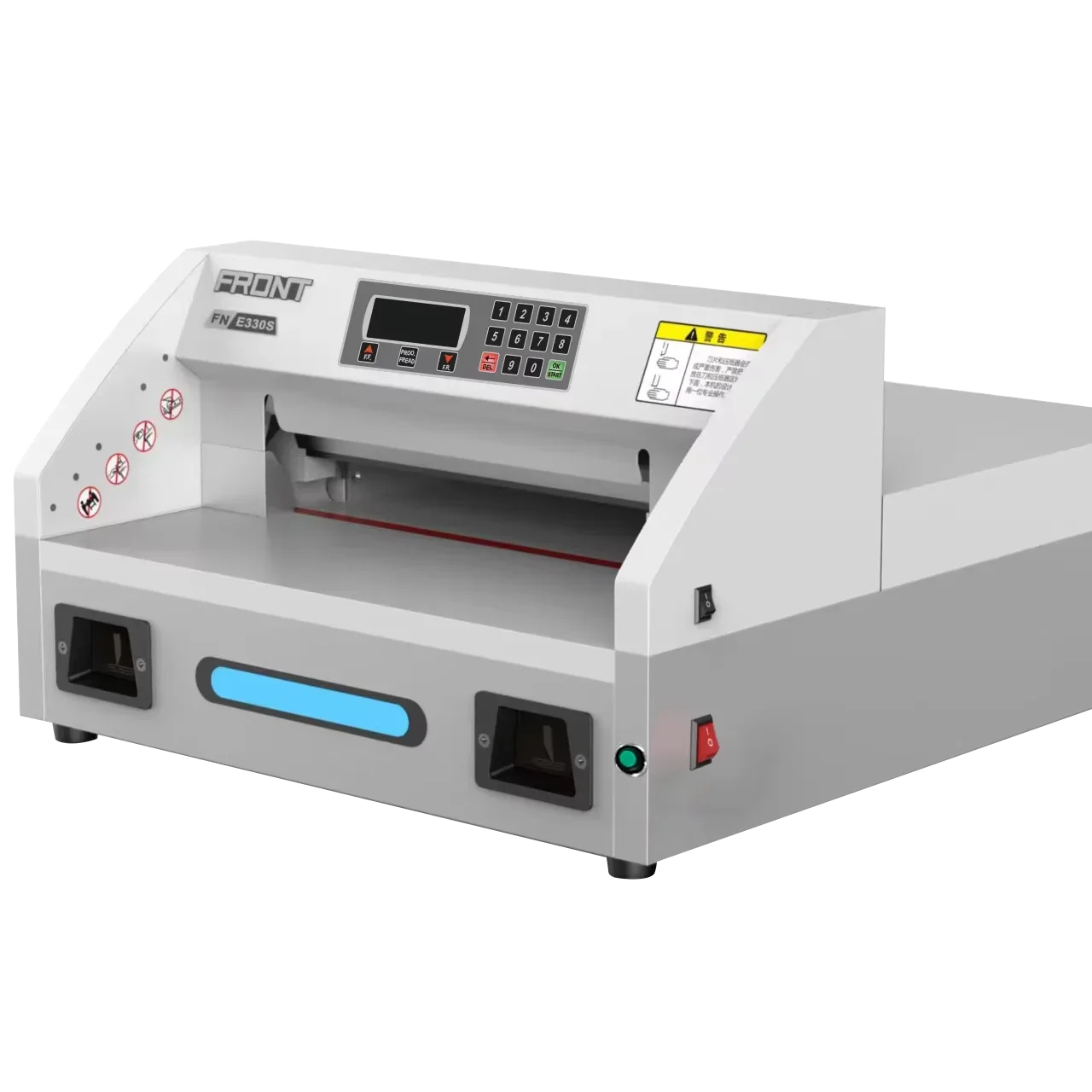 

Машина для резки бумаги Полуавтоматическая машина для резки бумаги E330S 330 мм