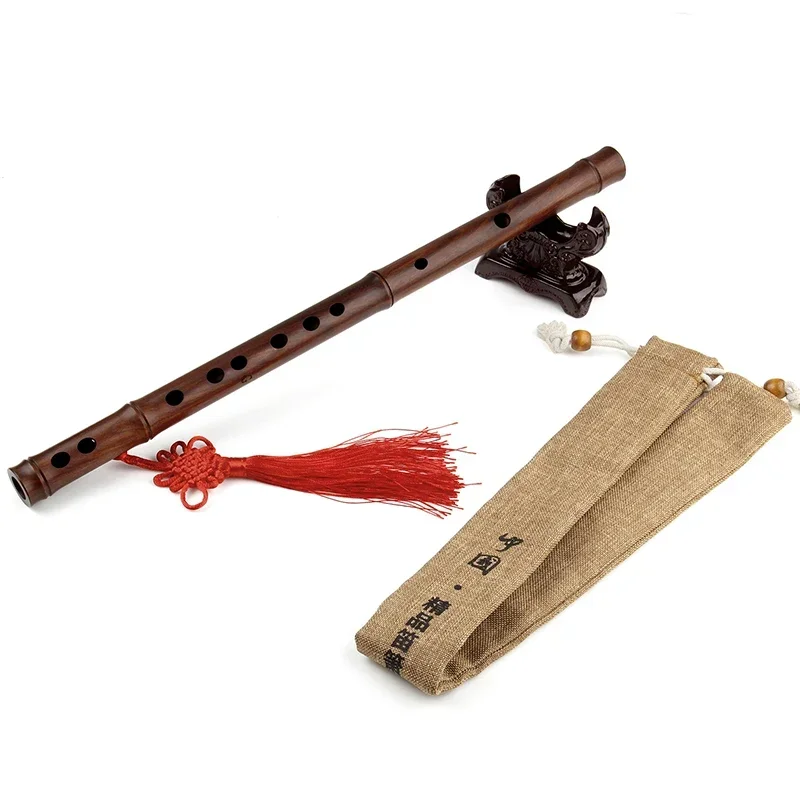 D/E/F/G Key Redwood Dizi Chinese Flute National Musical Instruments Traditional Handmade