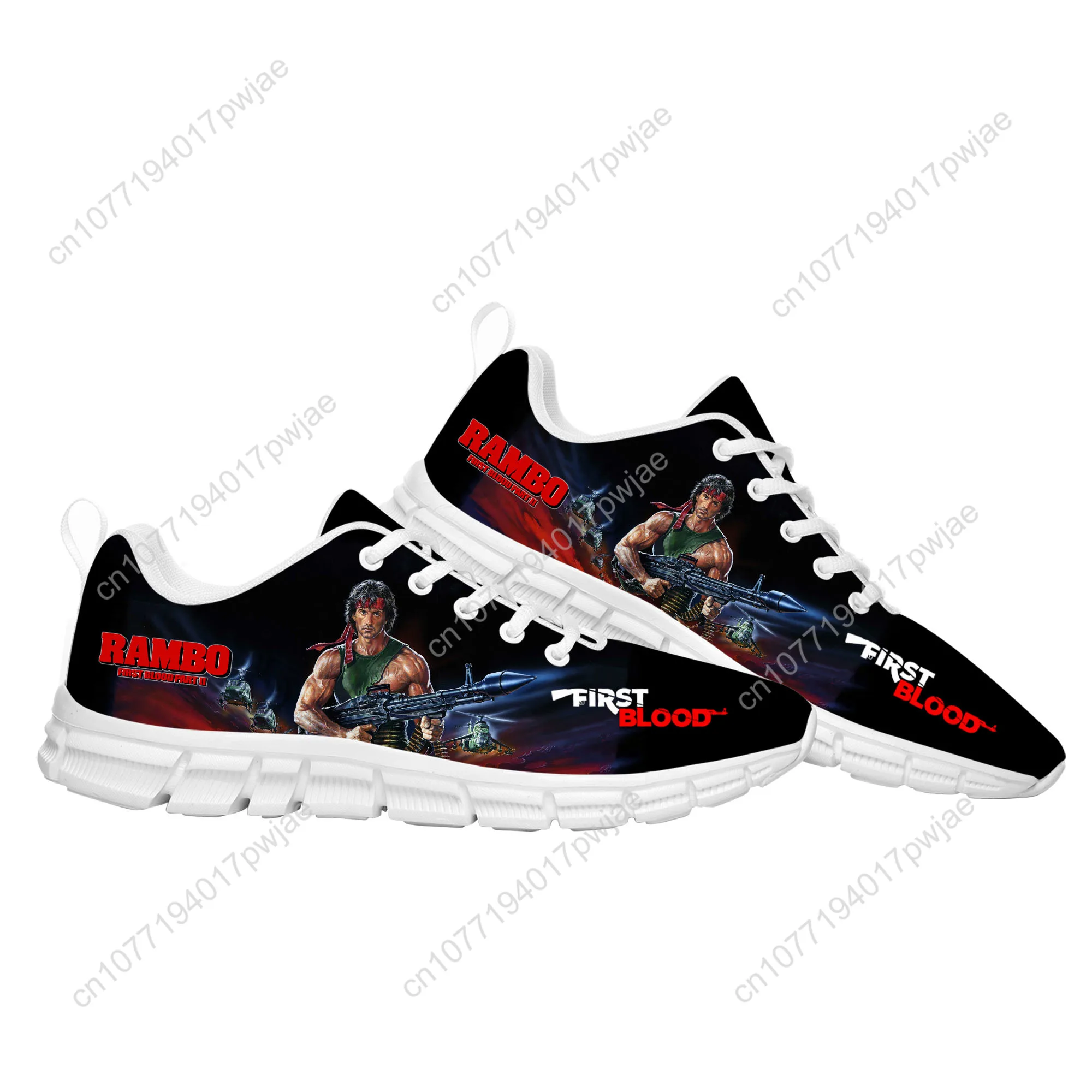 John Rambo F-First B-Blood Sports Shoes Yugi Muto Printed Mens Womens Sneakers Fashion Casual Hiking Sneaker Custom Built Shoes