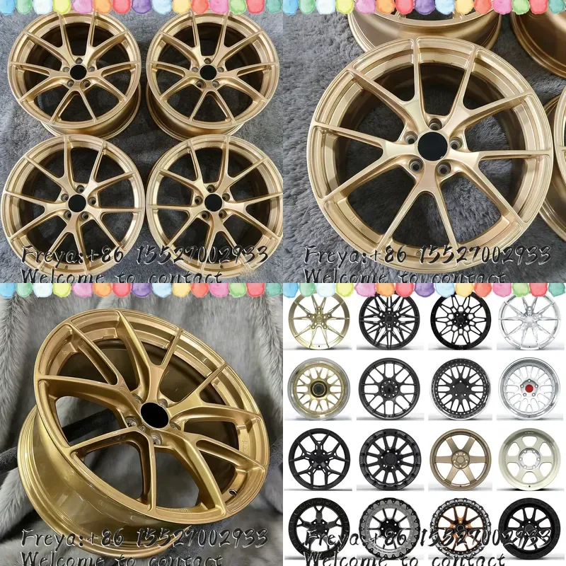 17 18 19 20 Inch Forged Aluminum Wheels 5x100 5x114.3 5x120 for WRX M3 Mustang Tested and Certified
