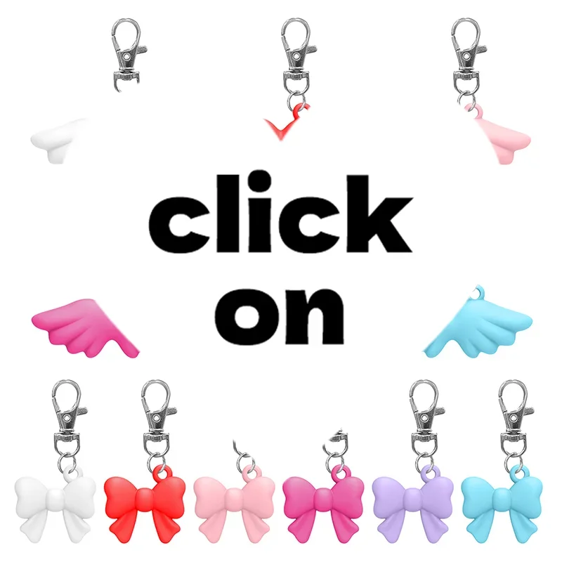 Durable Silicone Lip Balm Keychain Cap Bag Pendant Key Ring Lipstick Storage Cap Makeup Tool Accessories Lip Gloss Keychain Cap