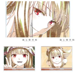 8PSC Anime Spice and Wolf  Acryl Stand Model Cosplay Karakters Ornament Accessoires Goederen Collectie Geschenken