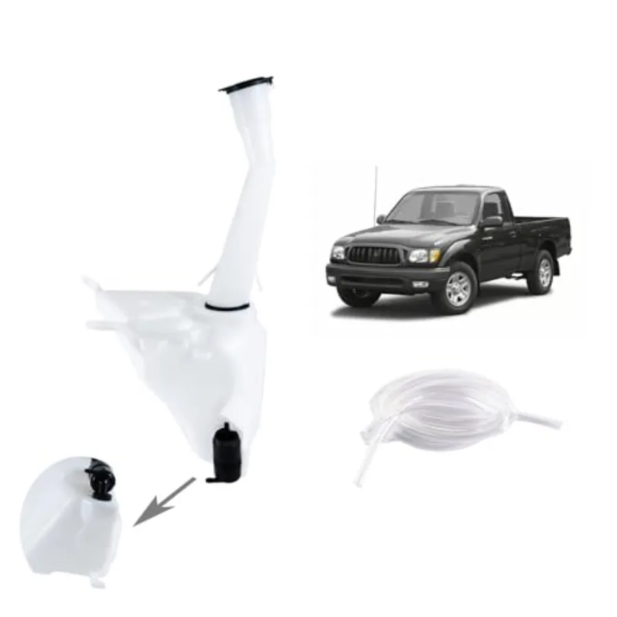 

Windshield Washer Reservoir 85315-04050 Without Sensor Hole in Bottom Compatible with Toyota Tacoma 1998 1999 2000 2001 2002 20