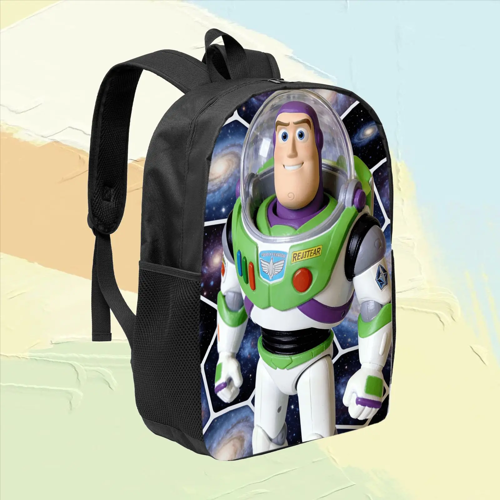 ディズニー 1個 トイ・ストーリー バズ・ライトイヤー バックパック、カジュアルバッグ、大容量、高品質ギフト、パーソナライズされた日常使用