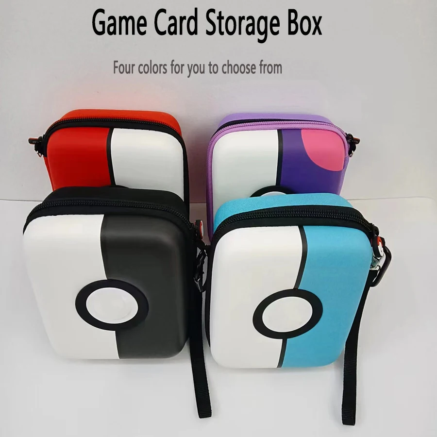 Hard-Shell Storage Box Carrying Case For Magic PTCG MTG Trading Cards, Gifts For Boys Girls, Holds 400+ Car