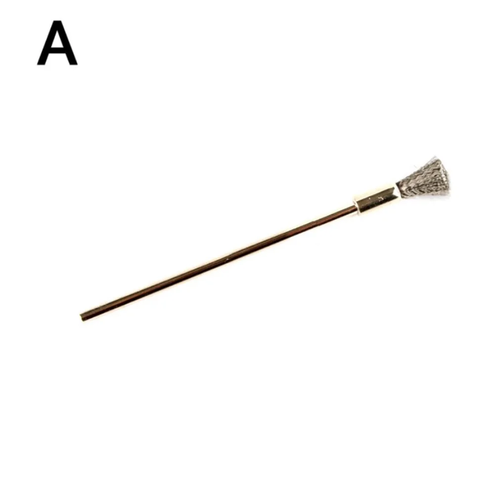 1 Pcs 100mm Steel Wire Wheel Brush Rotary Tool Polishing Nylon Brush Home Rust Cleaning Grinding Hand Tools Accessories