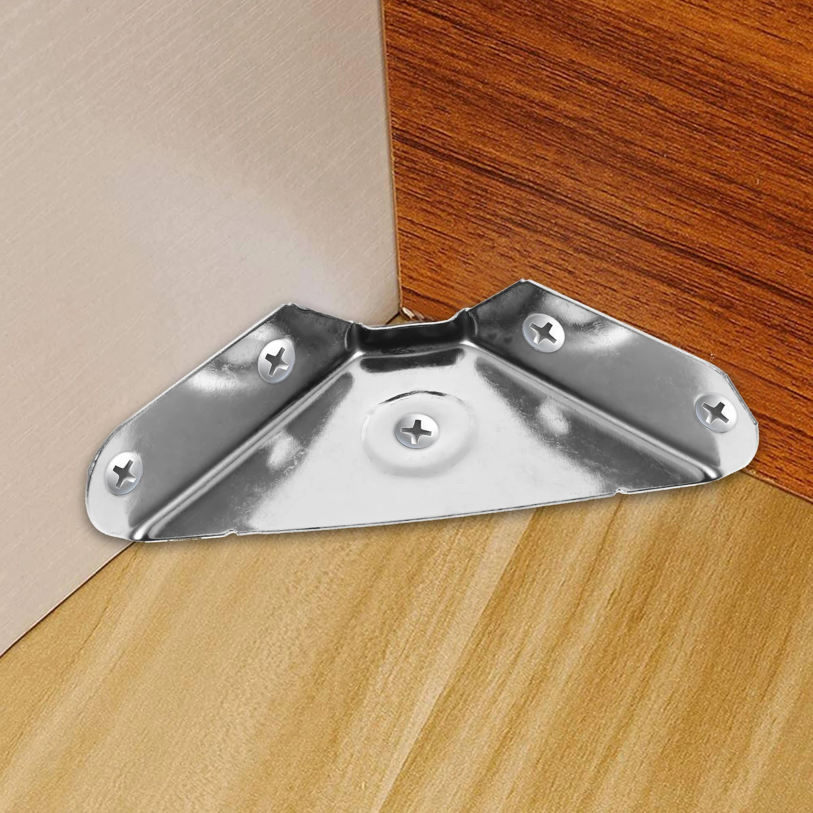 

Stainless Steel Corner Brackets Furniture Accessories Joint Fastener ShelfBracket Practical Stability