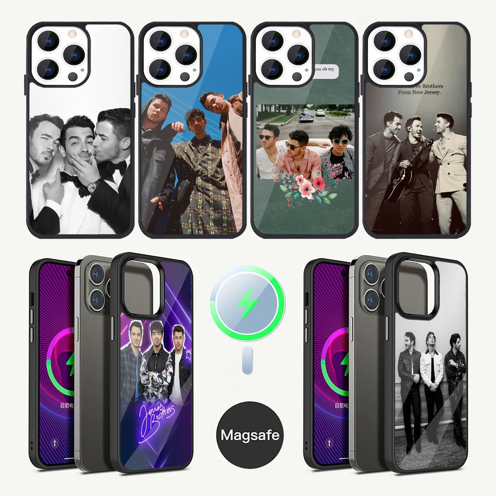 Band J-Jonas B- Brothers  Phone Case For iPhone 16,15,14,13,12,11,Plus,Pro,Max Mini Magsafe Magnetic Wireless Charging