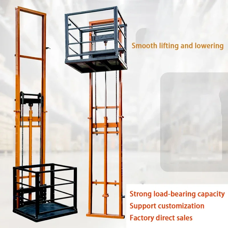 JIN YANG HU second floor small home lift hydraulic elevator lifting platform for house