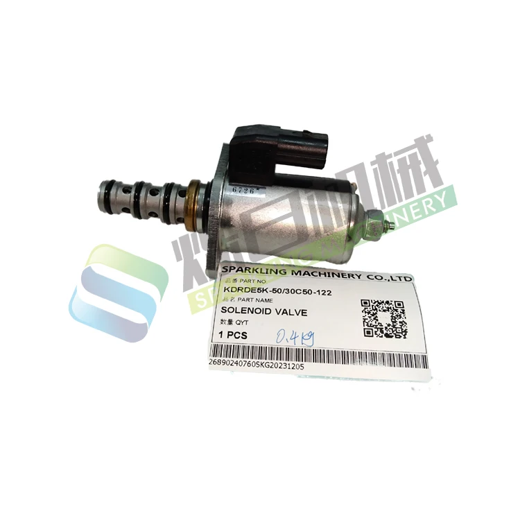 SG KDRDE5K-50&30C50-122 Solenoid Valve For Kobelco SK200-8