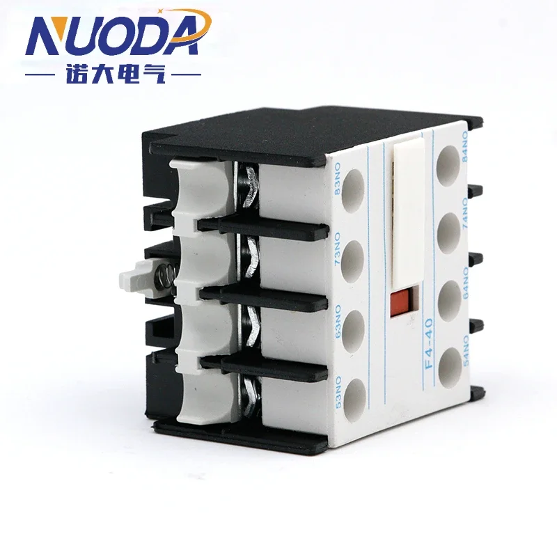 The Auxiliary Contact for F4-22 F4-11 LA1-DN22 LA1-DN11 Contactor Block AuxiliaryLC1-D AC Contactor 4 Poles 220v 2NO+2NC