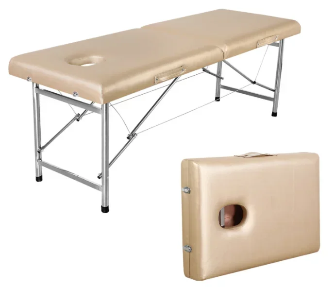 Durable Folding Beauty Salon Spa Bed Lash Bed Modern Massage Table Free Bag Classic Massage Bed