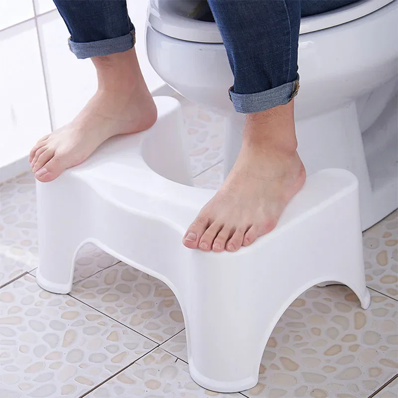 Home Poop Stool Non-slip Toilet Seat Stool Portable Squat Stool Home Adult Constipation Bathroom Step Stool Bathroom Accessories