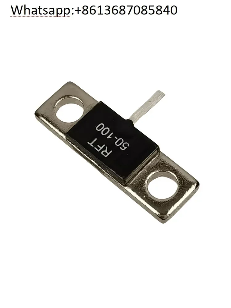 RFT50N-100TJ2006 RF copper flange high power 100W aluminum nitride resistor DC-6G